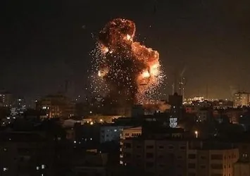 İsrail'den Gazze'ye hava saldırısı: 3 şehit