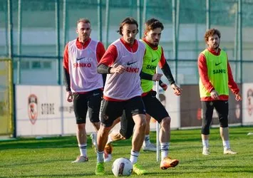 Gaziantep FK Alanyaspor maçı için çalışıyor