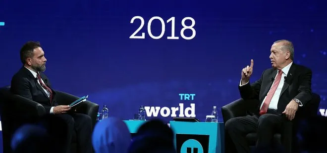Başkan Erdoğan TRT World tarafından düzenlenen forumda konuştu