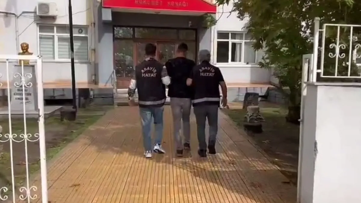 Hatay'da eşya hırsızlığından aranan hükümlü yakalandı