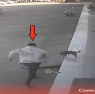 İzleyen ilahi adalet dedi! Sosyal medyayı sallayan görüntü