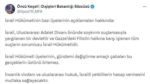 disisleri-bakanligindan-katil-israilin-zulmune-tepki-israilli-yetkililer-hesap-verecek-1710021998631.jpeg Dışişleri Bakanlığı'ndan katil İsrail'in zulmüne tepki: İsrailli yetkililer hesap verecek - 1