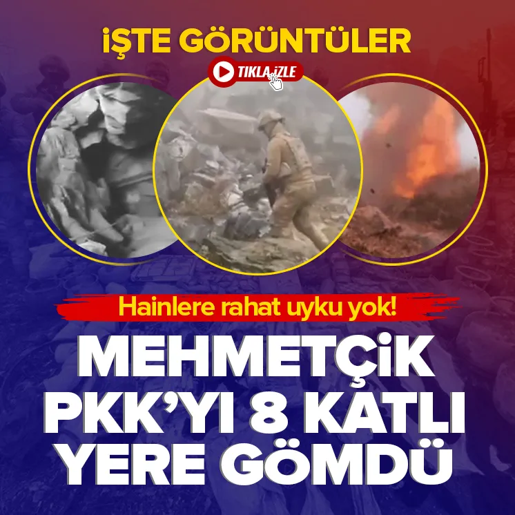 PKKnın 8 katlı mağarası yerle bir!