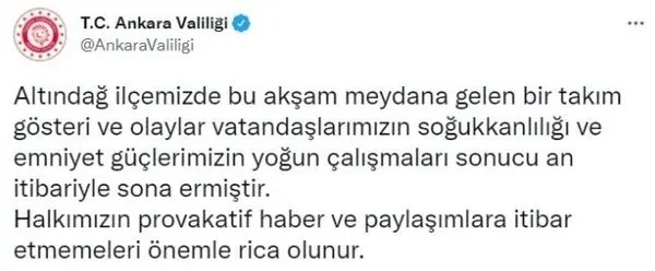 Son dakika: Altındağ olayı hakkında flaş gelişme! Onlarca kişi gözaltına alındı