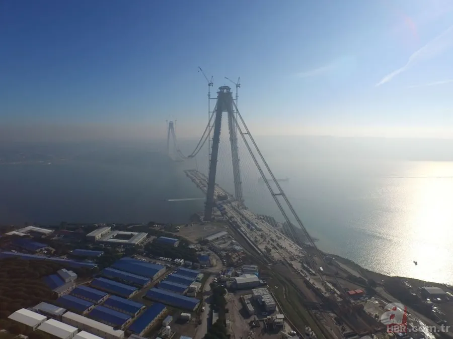 Yapımı 39 ay süren Yavuz Sultan Selim Köprüsü'nden 39 fotoğraf 12