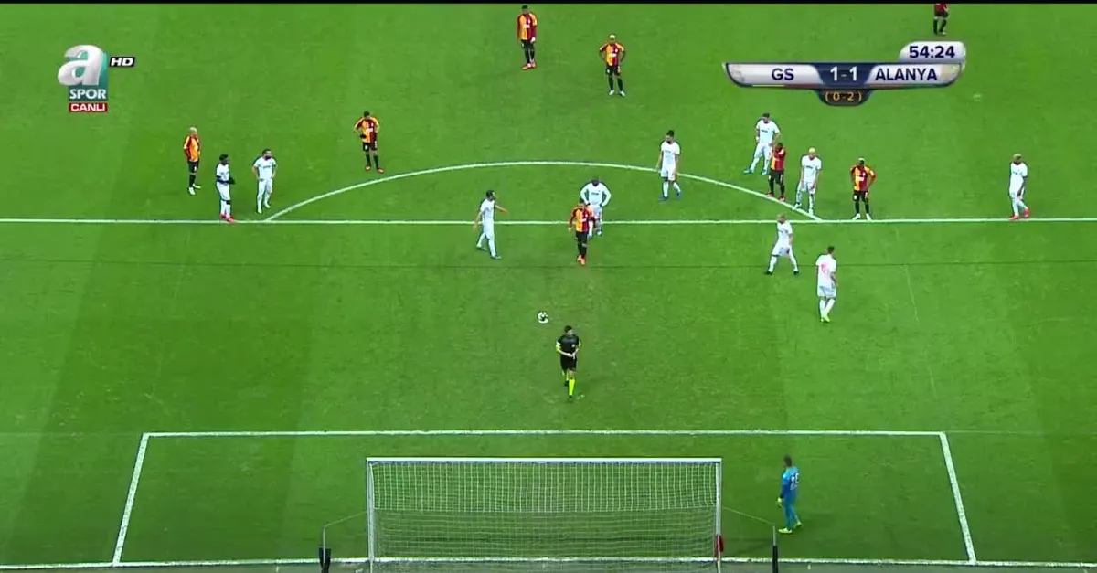 Galatasaray 2-1 Alanyaspor GOLÜ İZLE