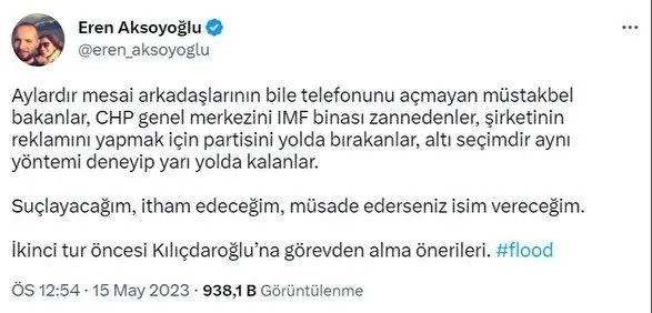 1684240711904.jpeg CHP Genel Merkezi'nde neler yaşandı? Veri sisteminin çöküşü sonrası olanları eski CHP'li Eren Aksoyoğlu anlattı - 5