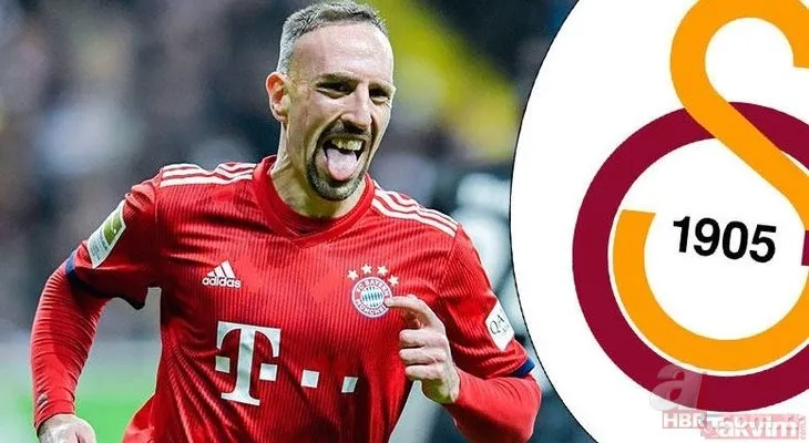 Ribery’den Galatasaray’a yeşil ışık! 2 yıllık anlaşma teklif edildi