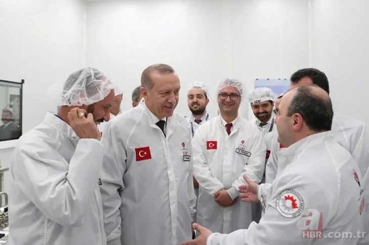 Başkan Erdoğan Milli Teknoloji Geliştirme Altyapıları Açılış Töreni'ne katıldı
