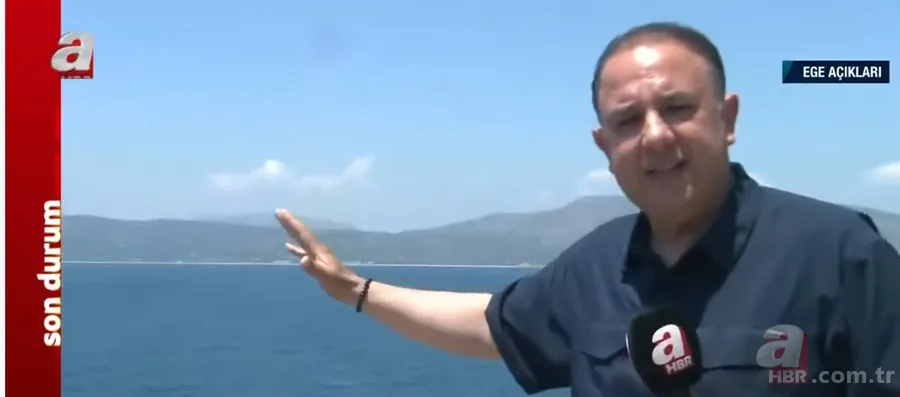 A Haber Sisam adasını görüntüledi! İşte Yunanistan'ın silahlandırdığı ada 4