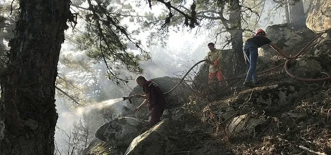 Son dakika: Kütahya’daki orman yangını 5 saat sonra kontrol altına alındı