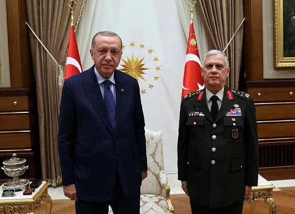Başkan Recep Tayyip Erdoğan'dan Cumhurbaşkanlığı Külliyesi'nde önemli kabul - 2