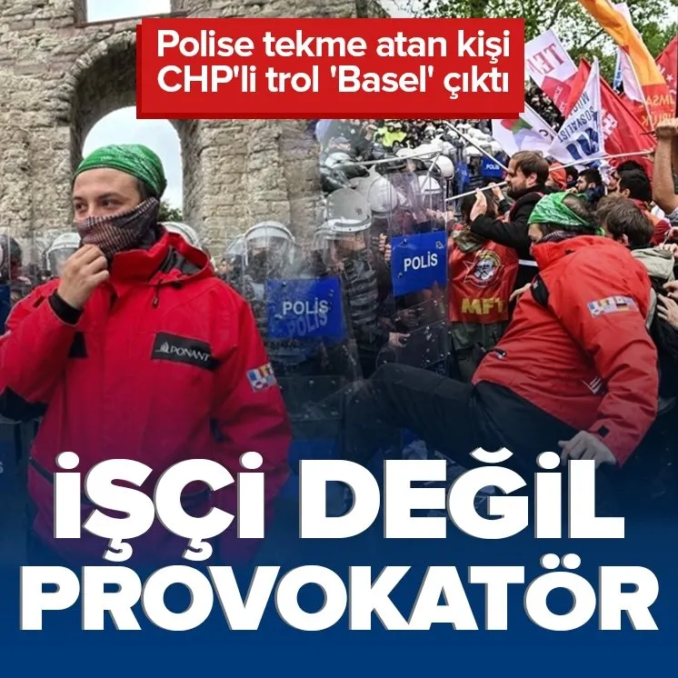 Polise tekme atan provokatör CHP’li trol çıktı