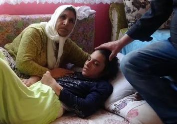 Eşinin dövdüğü kadın, yatağa mahkum oldu