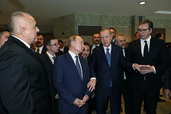 SON DAKİKA: TürkAkım projesi açıldı! Erdoğan ve Putin’den flaş mesajlar…