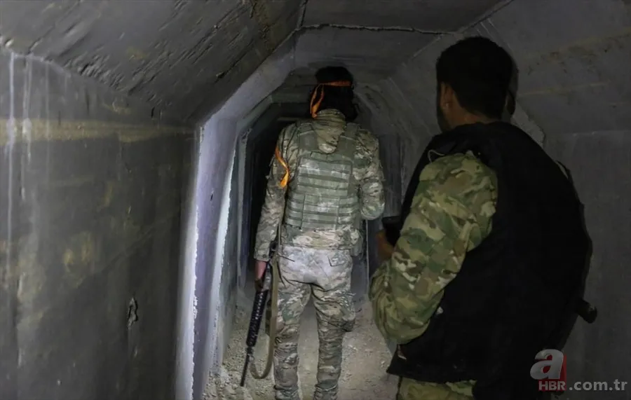 Terör örgütü PYD, Tel Abyad'ı silah deposuna çevirmiş! İşte Barış Pınarı Harekatı'ndan kritik fotoğraflar... 12