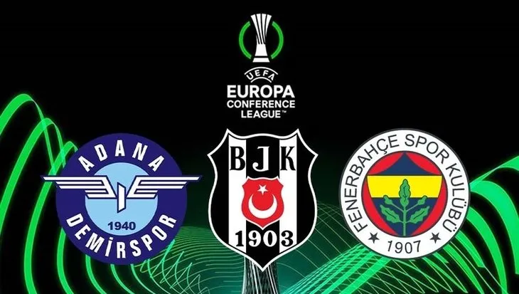 Twente-Fenerbahçe | Beşiktaş-Dinamo Kiev | Adana Demirspor-Genk | UEFA Konferans Ligi maçları saat kaçta hangi kanalda? İşte sürpriz ilk 11’ler