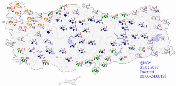 Balkanlar'dan kar geliyor! Meteoroloji tarih verdi | İstanbul ve Ankara'ya kar yağacak mı? - 14