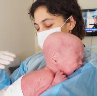 Yılan bebek Gökdeniz 1 yaşına girdi!