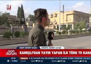 Kamışlı'dan ilk yayın A Haber'de