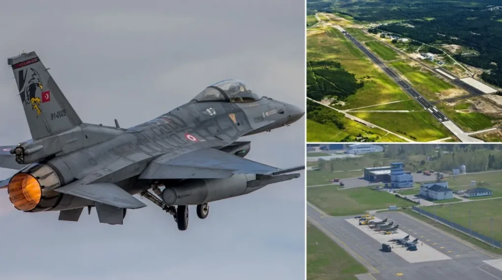 Türk F-16'ları Estonya'da görevde