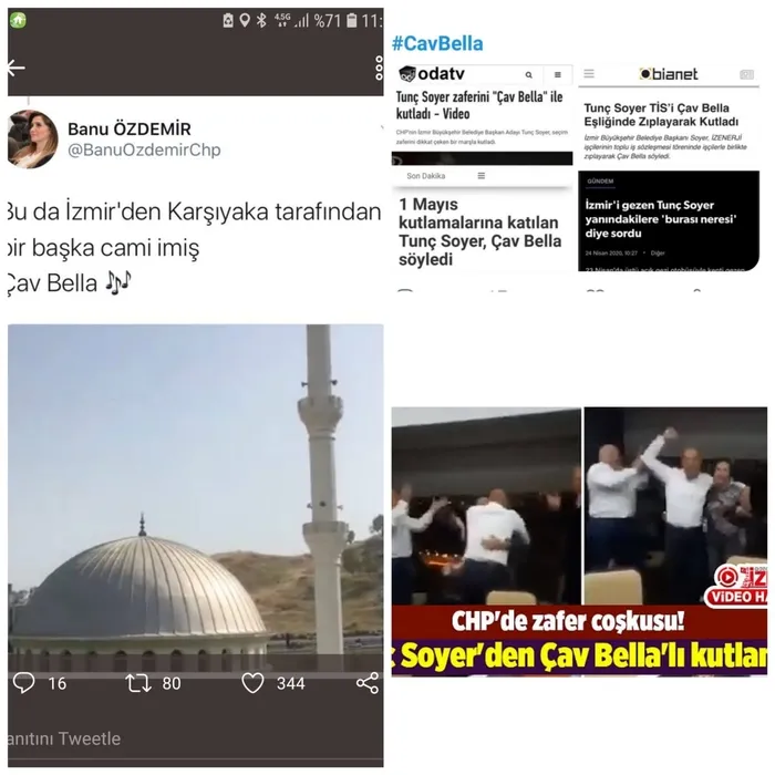 CHP’li İzmir Büyükşehir Belediyesi Başkanı Tunç Soyer ‘Çav Bella’cı çıktı