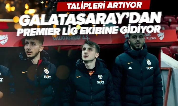 Galatasaray’ın parlayan yıldızına Premier Lig’den talip çıktı
