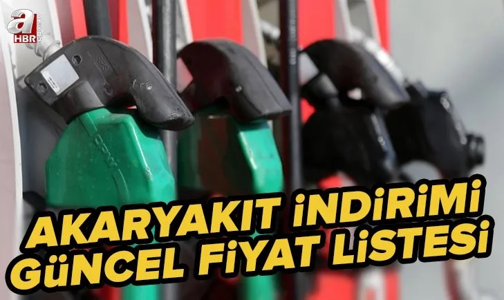Akaryakıt indirimi güncel fiyat listesi: 27 Temmuz benzin, motorin (mazot), LPG fiyatları ne kadar, kaç TL oldu?
