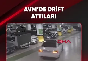 AVM'DE DRİFT ATTILAR!