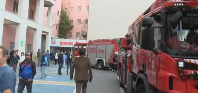 İstanbul’da hastane yangını