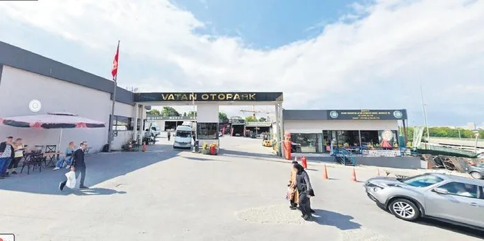 Bakırköy'deki otopark (AHABER)