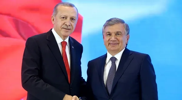Başkan Erdoğan Özbekistan Cumhurbaşkanı Şevket Mirziyoyev ile telefonda görüştü
