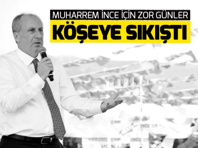 Yalanları ortaya çıkan Muharrem İnce köşeye sıkıştı