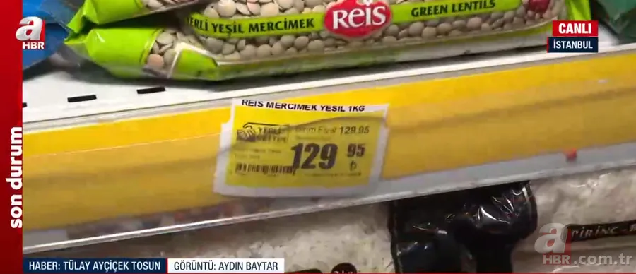 Bakliyatta tarladan sofraya fiyat uçurumu! A Haber tek tek görüntüledi 15