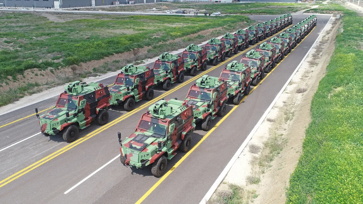 Mehmetçiğin yeni muhafızı sahaya indi! Yeni nesil HIZIR’ın ilk teslimatı tamamlandı