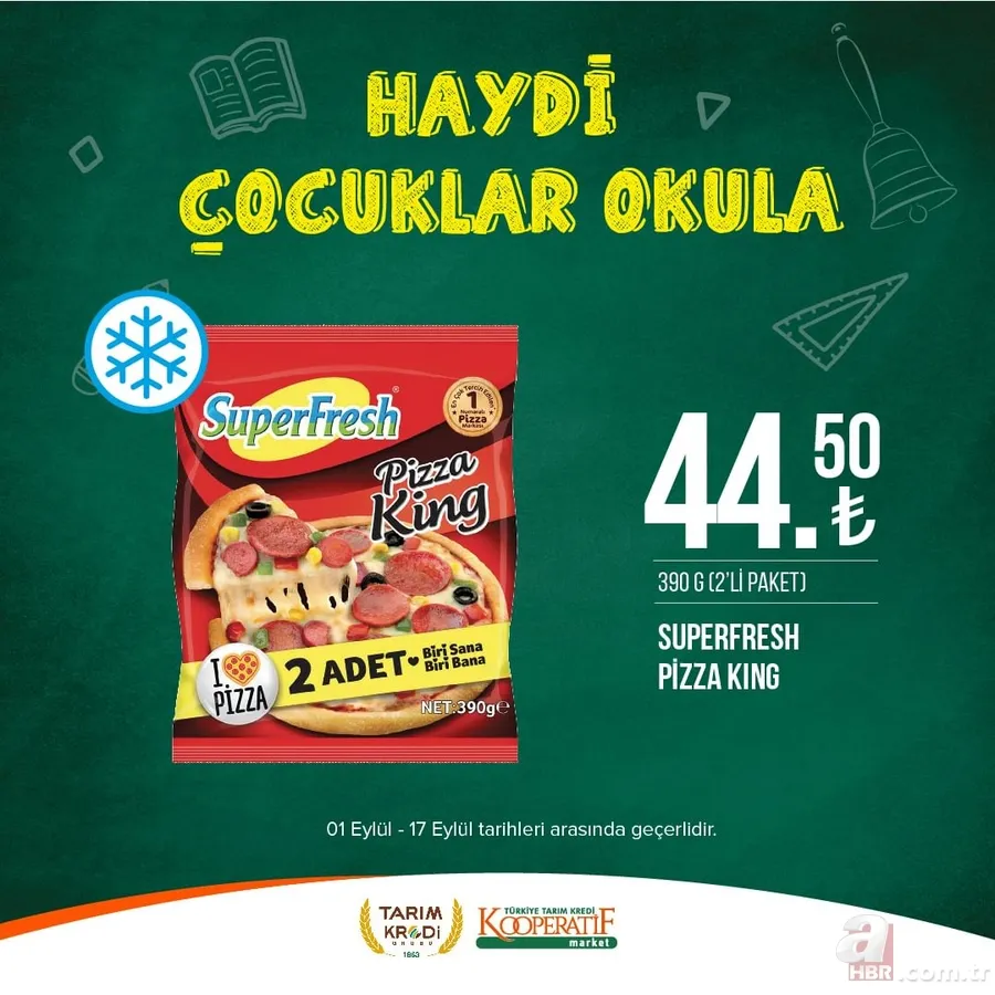 Tarım Kredi Market yarın bitiyor! Tost Peyniri 149.90 TL, Gezen Tavuk Yumurtası 36.50 TL, TKS ayran 3.70 TL, Siyah Zeytin 76.00 TL … 15