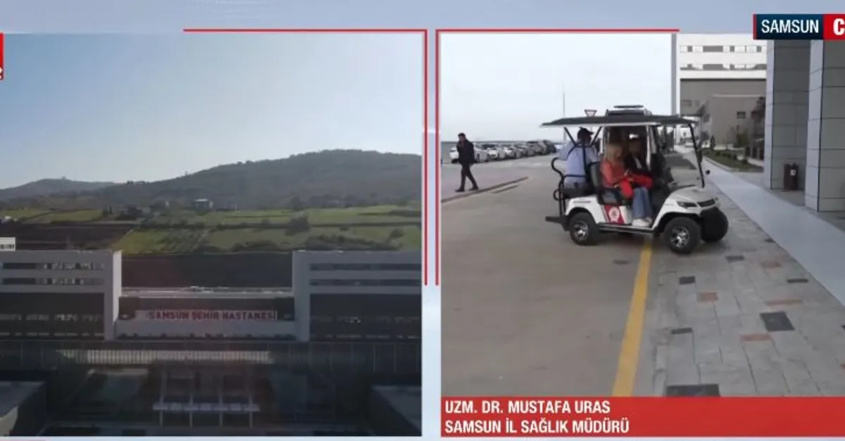 Samsun'a 1458 yataklı şehir hastanesi
