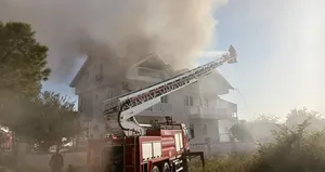 Muğla’da apart otelde yangın!