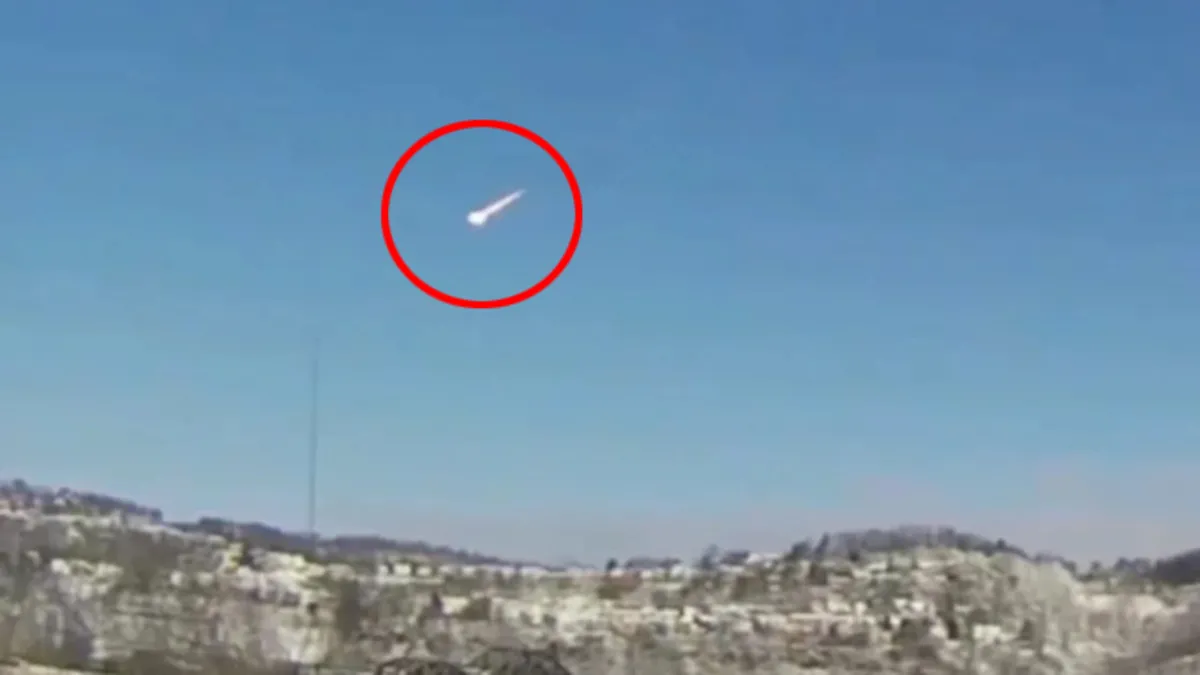 ABD’de 2 eyalette meteor paniği! Binalar sarsıldı