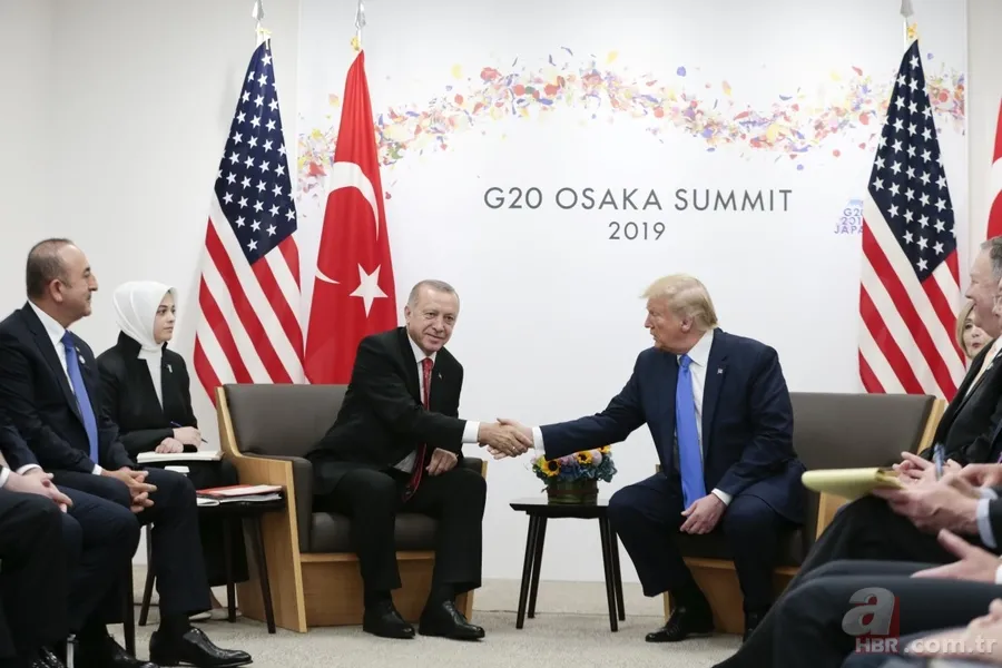 Erdoğan-Trump görüşmesinden fotoğraflar 13