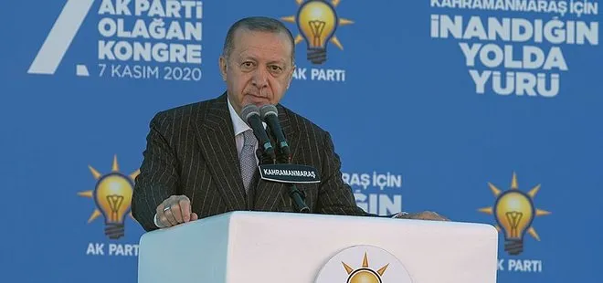 Son dakika: Başkan Erdoğan’dan AK Parti Kahramanmaraş 7. Olağan İl Kongresi’nde önemli açıklamalar