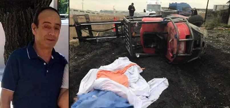 Denizli’de devrilen forkliftin altında kalan işçi öldü