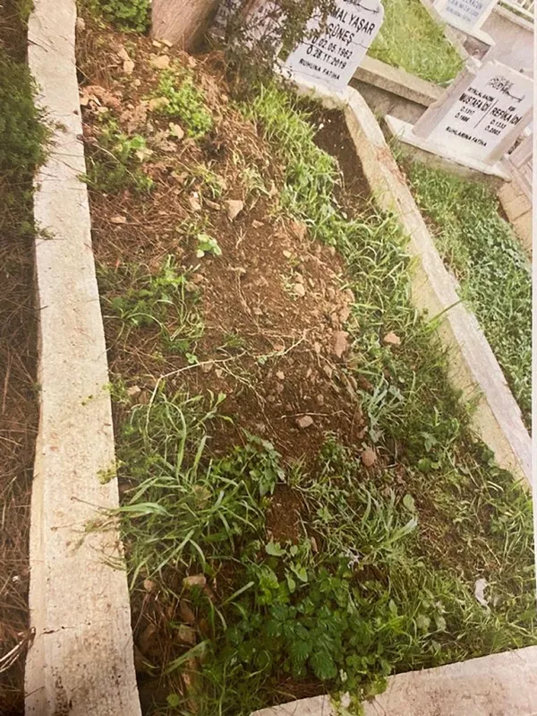 1622608305477.jpg Mezarlıkta dehşeti yaşattı! Üstüne alkol döküp elleriyle mezar kazdırdı - 5