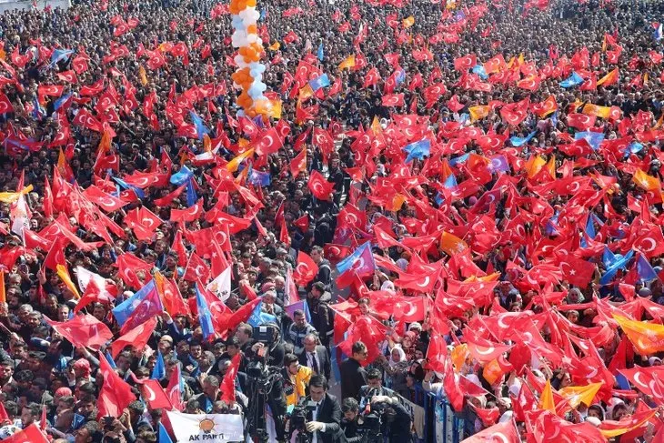 Başkan Erdoğan'a Şırnak'ta sevgi seli