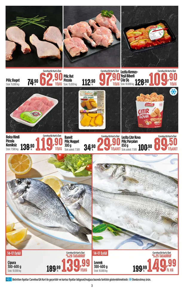 Carrefour 18 Eylül indirim kataloğu: Carrefour uygun fiyata Playstation 4, kıyma, et, balık kahve makinesi, sıvı yağ satışa sunuluyor