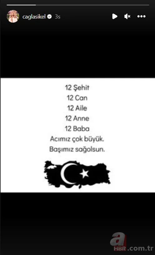 Türkiye'nin şehit acısı! Ünlü isimlerden peş peşe paylaşımlar geldi: "Yarınlar var olsun diye yarınlarından vazgeçen yiğitler” 4