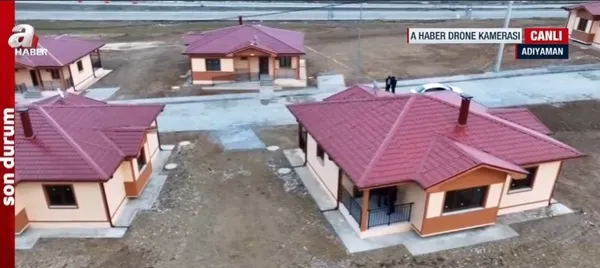 Adıyaman yeniden inşa ediliyor! A Haber yapımı tamamlanan köy evlerini görüntüledi