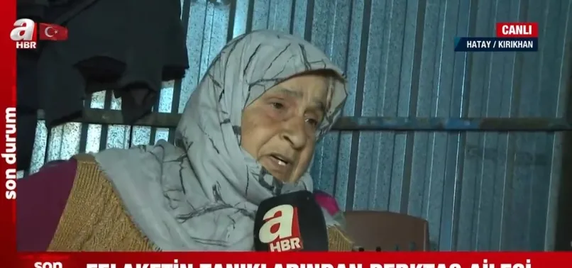 Hataylı depremzedeler geçici konutlarının kapısını A Haber'e açtı: "Erdoğan'ı görürsem elini öpeceğim"
