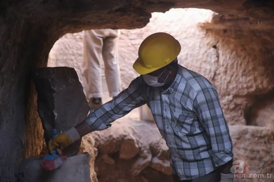 Diyarbakır'da bin 700 yıllık yeraltı tapınağı 24
