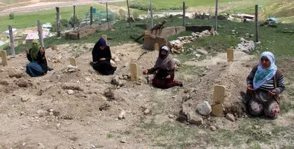 Silahlı çatışmada kocalarını kaybeden 4 kadın aynı kaderi paylaştı